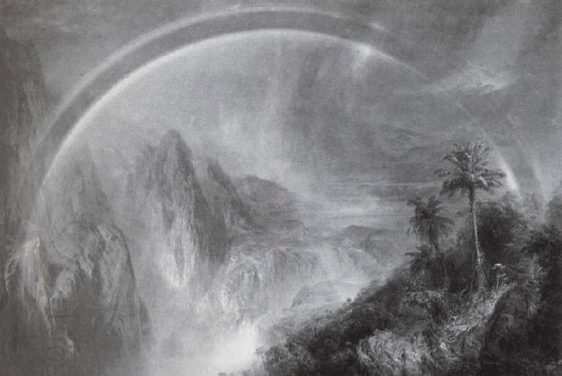 Frederick Edwin Church Regenzeit in den Tropen oil painting picture